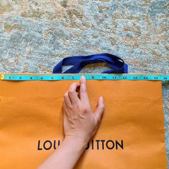 Large Louis Vuitton Paper Shopping Bag - Picture 11 of 11